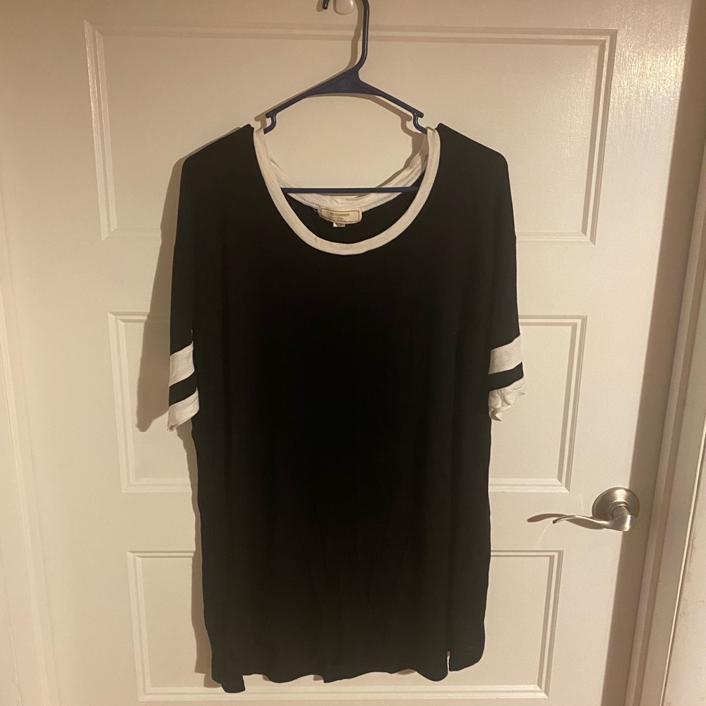 No Comment Boutique Baseball Sleeve Tunic